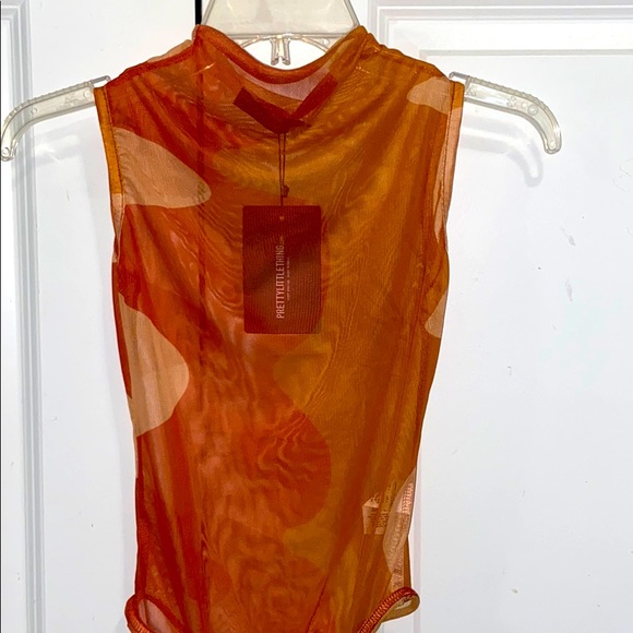NEVER WORN Mesh bodysuit - Picture 2 of 4